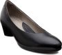 ECCO Sculptured 45 Dames leren pump met blokhak Zwart Size: 36 (UK 3.5-4) - Thumbnail 1