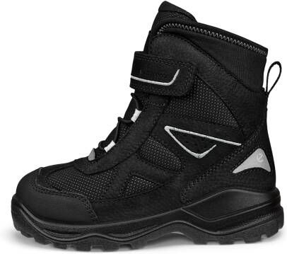ECCO Snow Mountain Kinderen waterdichte winterlaars van nubuck Zwart Size: 40 (UK 6.5-7)