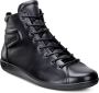 ECCO Soft 2.0 Dames hoge leren wandelschoen Zwart Size: 35 (UK 2.5-3) - Thumbnail 2