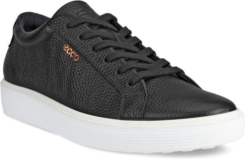 ECCO Soft 60 W Dames leren sneaker Zwart Size: 42 (UK 8-8.5)