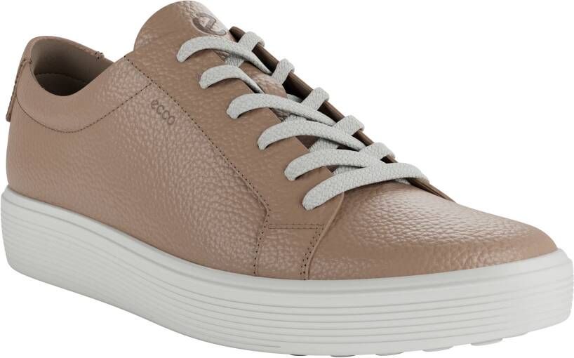 ECCO Soft 60 W Dames leren sneaker Bruin Size: 36 (UK 3.5-4)