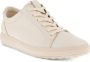 ECCO Soft 7 W veterschoenen beige Textiel Dames - Thumbnail 4