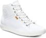 ECCO Soft 7 W Dames hoge leren sneaker Wit Size: 43 (UK 9-9.5) - Thumbnail 2