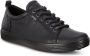 ECCO Soft 7 W Dames leren sneaker met Gore-Tex Zwart Size: 35 (UK 2.5-3) - Thumbnail 2