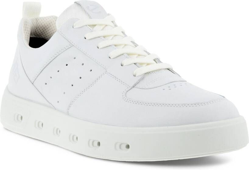 ECCO Street 720 M Heren leren sneaker met Gore-Tex Wit Size: 45 (UK 10.5-11)