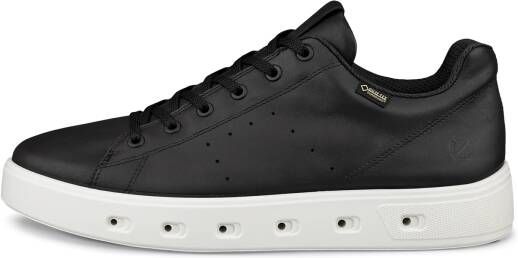 ECCO Street 720 M Heren leren sneaker met Gore-Tex Zwart Size: 39 (UK 6)