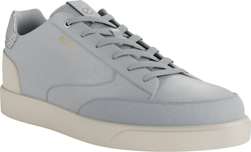 ECCO Street Lite W Dames leren sneaker Grijs Size: 36 (UK 3.5-4)