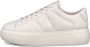 ECCO Street Platform W Dames leren platform sneaker Beige Size: 42 (UK 8-8.5) - Thumbnail 1