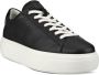 ECCO Street Platform W Dames leren sneaker Zwart Size: 38 (UK 5-5.5) - Thumbnail 1
