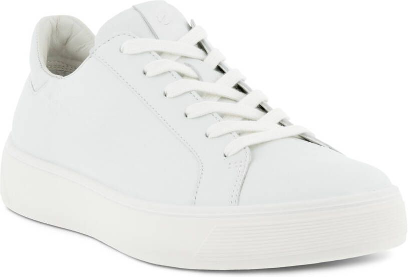 Ecco NU 21% KORTING: plateausneakers Street tray met witte loopzool - Foto 5