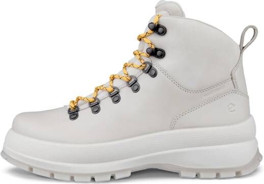 ECCO Track 30 W Dames leren waterdichte veterboots Grijs Size: 39 (UK 6)