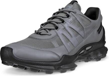 ECCO Biom C-Trail M Heren leren Gore-Tex sneaker Grijs Size: 39 (UK 6)