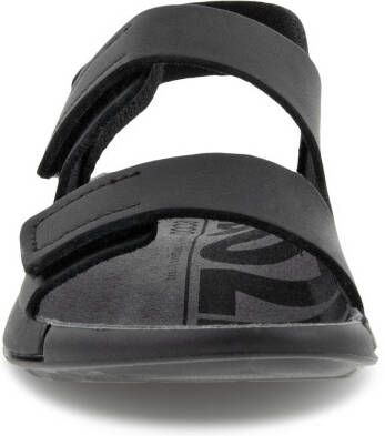 ECCO Cozmo K Kinderen leren sandaal met twee bandjes Zwart Size: 40 (UK 6.5-7)