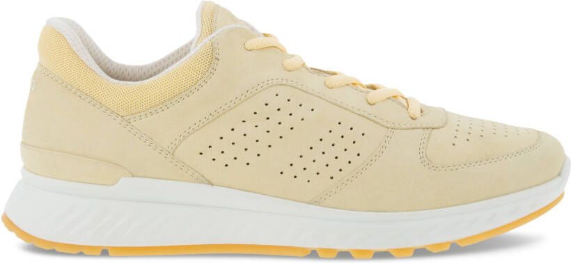 ECCO Exostride W Dames nubuck sneaker Geel Size: 36 (UK 3.5-4)
