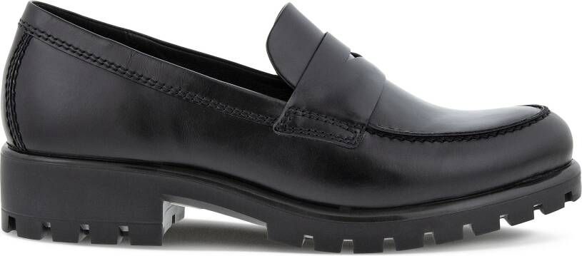 ECCO Modtray W Dames leren loafer Zwart Size: 36 (UK 3.5-4)