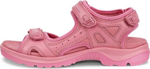 ECCO Offroad Dames leren wandelsandaal Pink Size: 41 (UK 7.5)