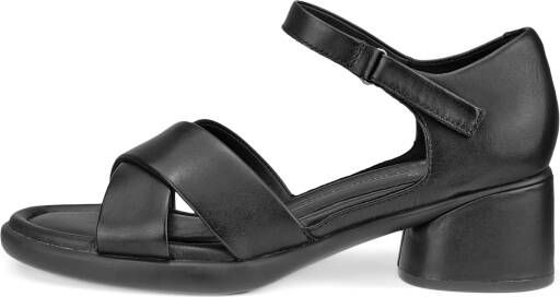 ECCO Sculpted Sandal LX 35 Dames leren sandaal met hak Zwart Size: 35 (UK 2.5-3)