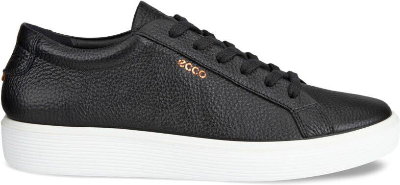 ECCO Soft 60 W Dames leren sneaker Zwart Size: 35 (UK 2.5-3)