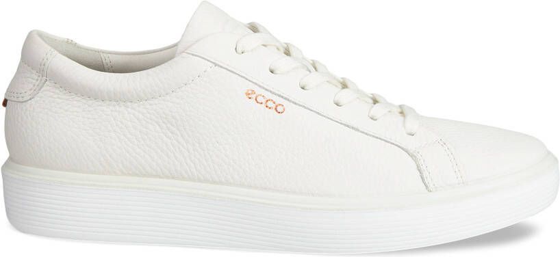 ECCO Soft 60 W Dames leren sneaker Wit Size: 35 (UK 2.5-3)