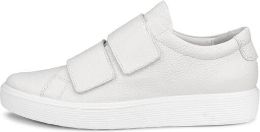 ECCO Soft 60 W Dames leren sneaker Wit Size: 37 (UK 4.5)
