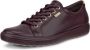 ECCO Soft 7 W Dames leren sneaker Purper Size: 42 (UK 8-8.5) - Thumbnail 2