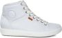 ECCO Soft 7 W Dames hoge leren sneaker Wit Size: 43 (UK 9-9.5) - Thumbnail 3