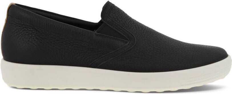 ECCO Soft 7 W Dames leren instapper Zwart Size 38 UK 5 5.5 Schoenen