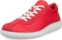ECCO Soft Zero W Dames leren sneaker Rood Size: 36 (UK 3.5-4) - Thumbnail 2