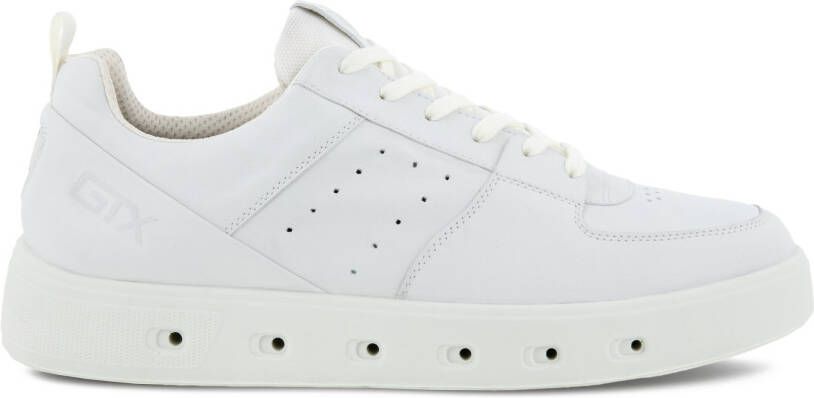 ECCO Street 720 M Heren leren sneaker met Gore-Tex Wit Size: 40 (UK 6.5-7)