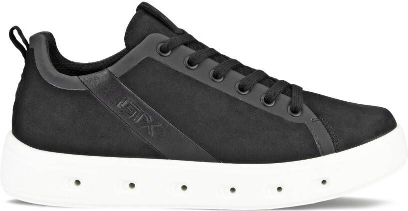 ECCO Street 720 W Dames nubuck Gore-Tex sneaker Zwart Size: 37 (UK 4.5)