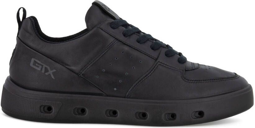 ECCO Street 720 W Dames leren sneaker met Gore-Tex Zwart Size: 35 (UK 2.5-3)