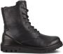 ECCO Tredtray K Kinderen leren veterboot Zwart Size: 37 (UK 4-4.5) - Thumbnail 2
