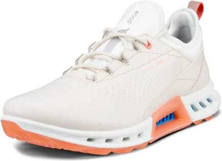 ECCO W Golf Biom C4 Dames leren Gore-Tex golfschoen Beige Size: 41 (UK 7.5)