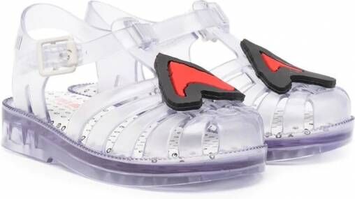 10 CORSO COMO Sandalen verfraaid met hart Blauw