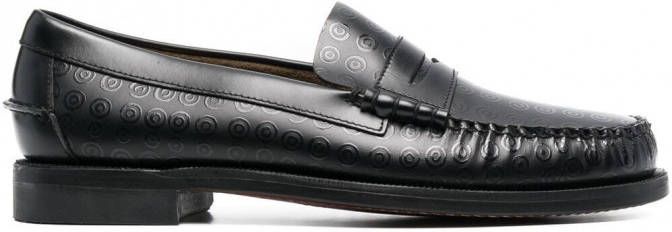 10 CORSO COMO Sebago loafers met patroon Zwart