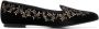 10 CORSO COMO x Castañer Hojas fluwelen slippers Zwart - Thumbnail 1