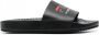 10 CORSO COMO x Fila slippers met stippen Zwart - Thumbnail 1