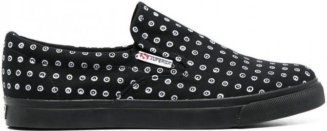 10 CORSO COMO x Superga sneakers met logoprint Zwart