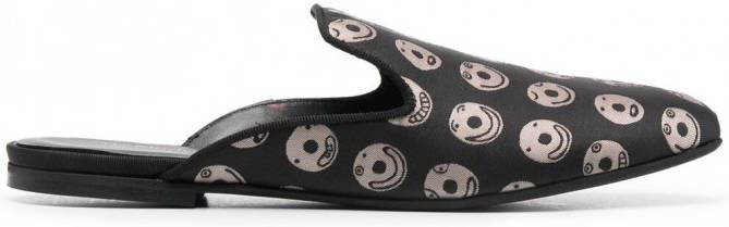 10 CORSO COMO x The Merchant of Florence Emoji slippers Zwart
