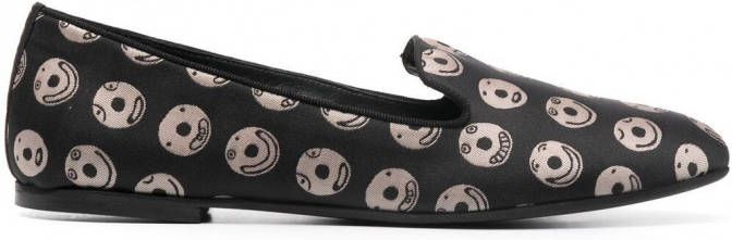10 CORSO COMO x The Merchant of Florence Emoji slippers Zwart