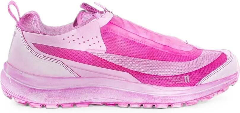 11 By Boris Bidjan Saberi x Salomon Bamba2 Low sneakers met rits Roze