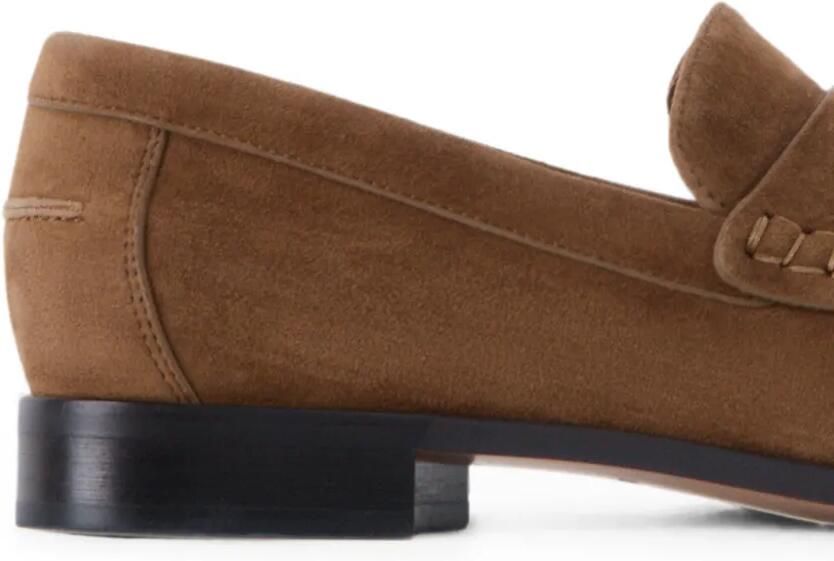 12 STOREEZ Arbat loafers met gerimpeld effect Bruin - Foto 4