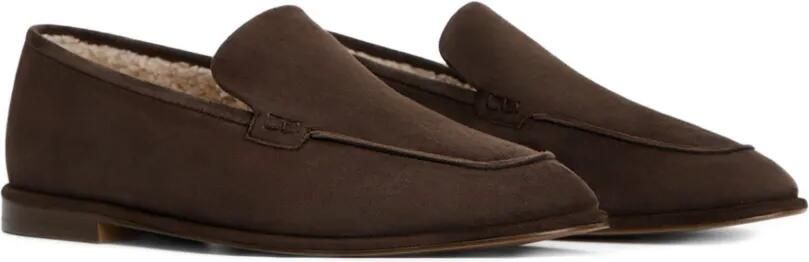 12 STOREEZ Lammy leren loafers Bruin - Foto 5