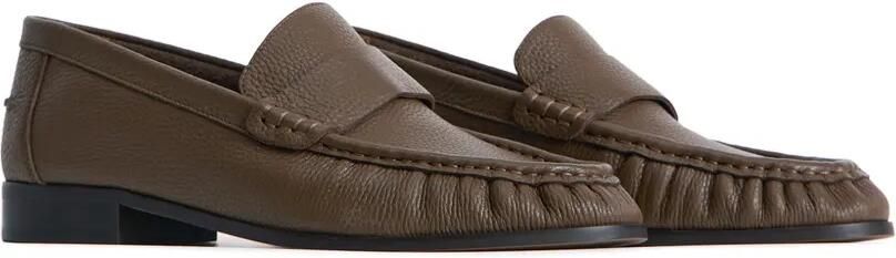 12 STOREEZ Leren loafers Bruin - Foto 5