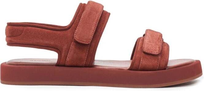 12 STOREEZ Sandalen met dubbele bandjes Rood