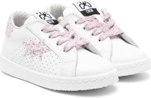 2 Star Kids Low-top sneakers Wit