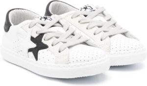 2 Star Kids Sneakers met logopatch Wit