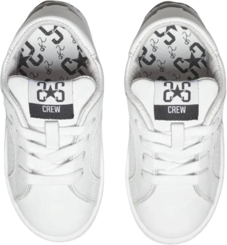 2 Star Kids Sneakers met ster-patch en geperforeerde details Wit - Foto 2