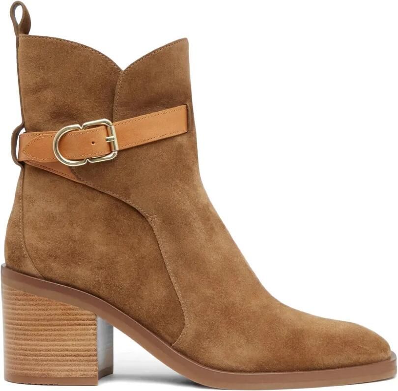3.1 Phillip Lim Alexa enkellaarzen met bandje Bruin