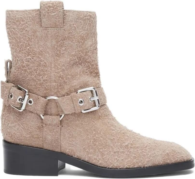 3.1 Phillip Lim Alexa Moto laarzen met harnas Beige